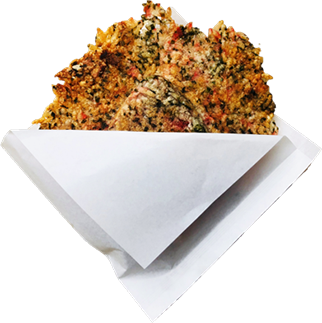 天使の羽根つき焼きおにぎり