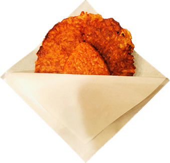 ネパーリーカレー羽根つき焼きおにぎり