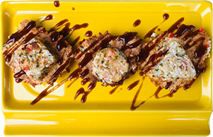 羽根つきライスたこ焼き(ミニサイズ)